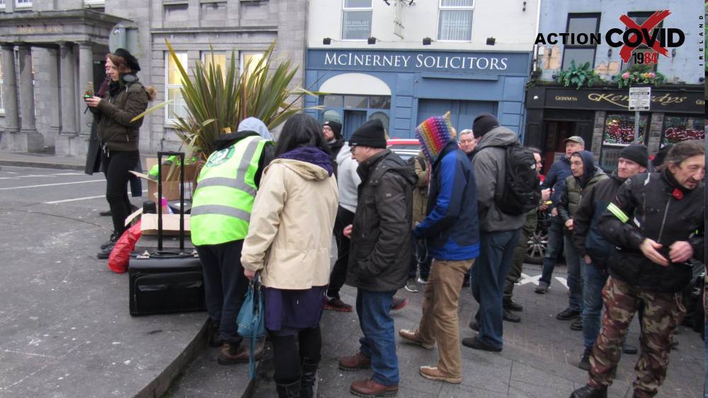 Galway 18 December 2021 - Freedom Rally