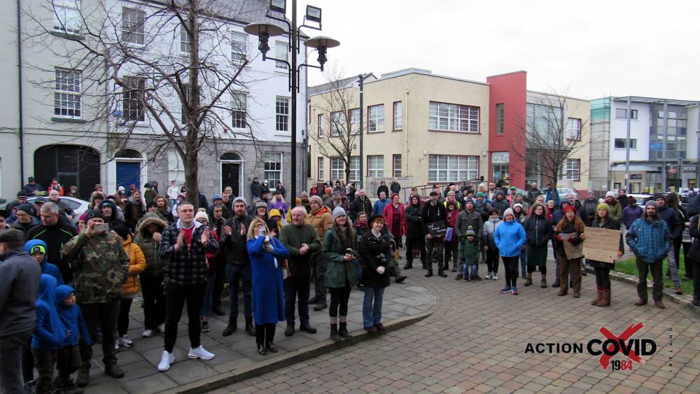 RALLY AGAINST MEDICAL COERCION – SLIGO, 15/01/2022