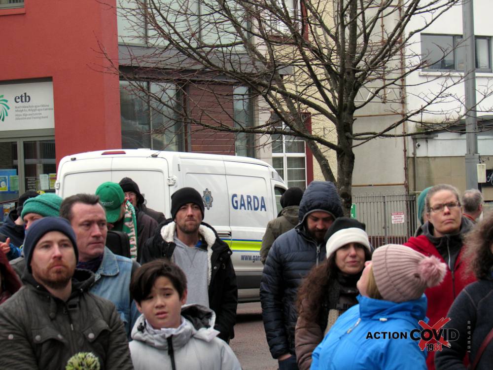 RALLY AGAINST MEDICAL COERCION – SLIGO, 15/01/2022