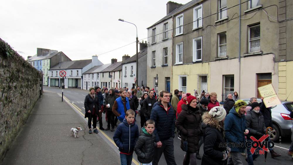 RALLY AGAINST MEDICAL COERCION – SLIGO, 15/01/2022