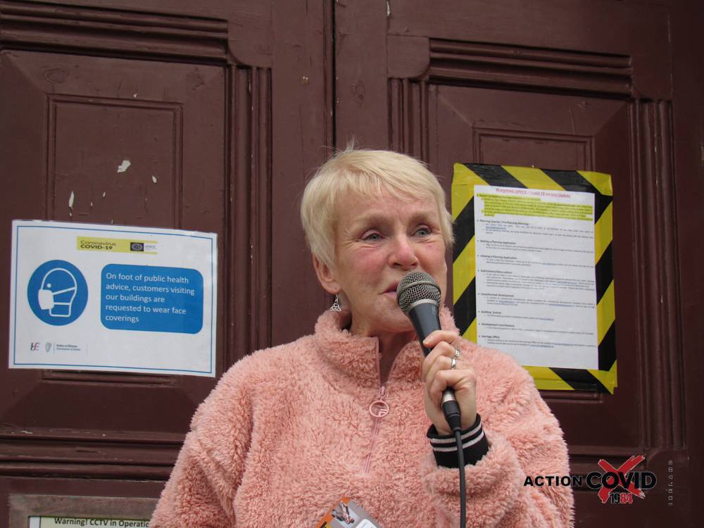 RALLY AGAINST MEDICAL COERCION – SLIGO, 15/01/2022