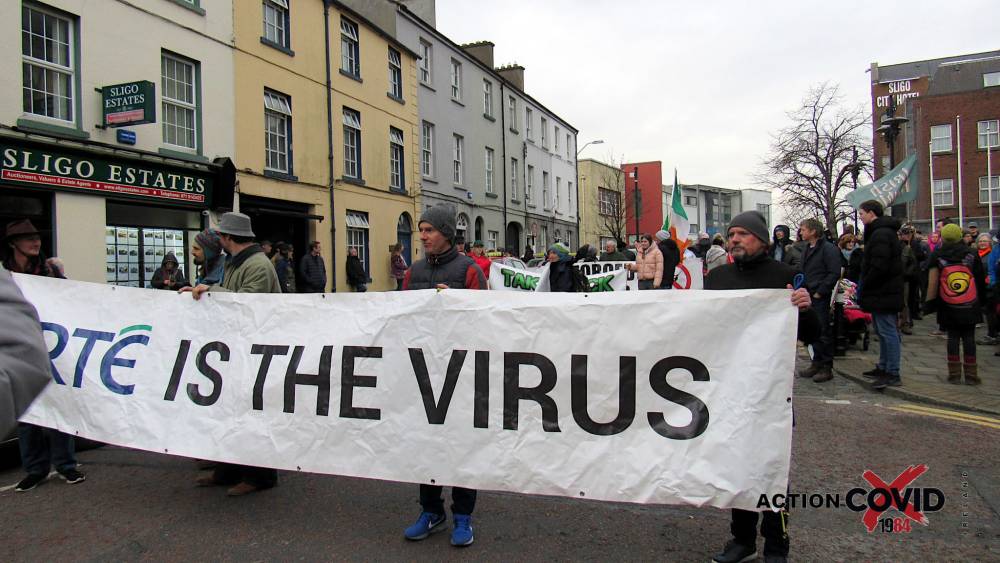 RALLY AGAINST MEDICAL COERCION – SLIGO, 15/01/2022