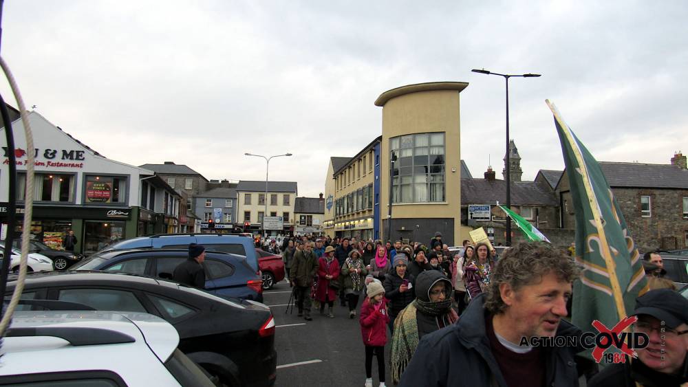 RALLY AGAINST MEDICAL COERCION – SLIGO, 15/01/2022