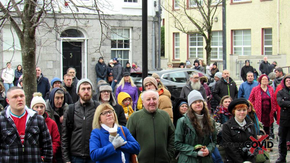 RALLY AGAINST MEDICAL COERCION – SLIGO, 15/01/2022